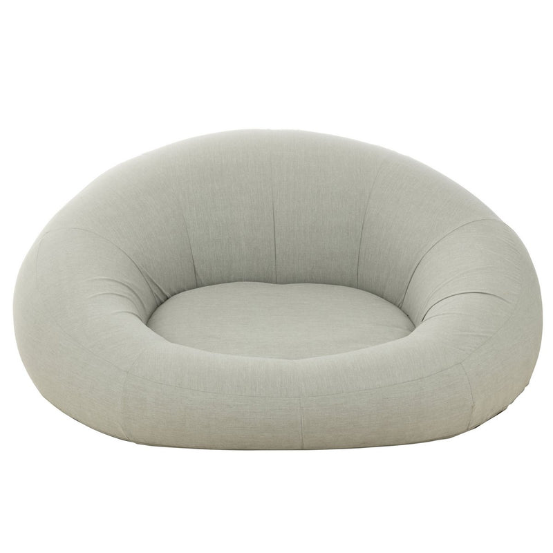 J-Line Matras Donut Polyethyleen Grijs