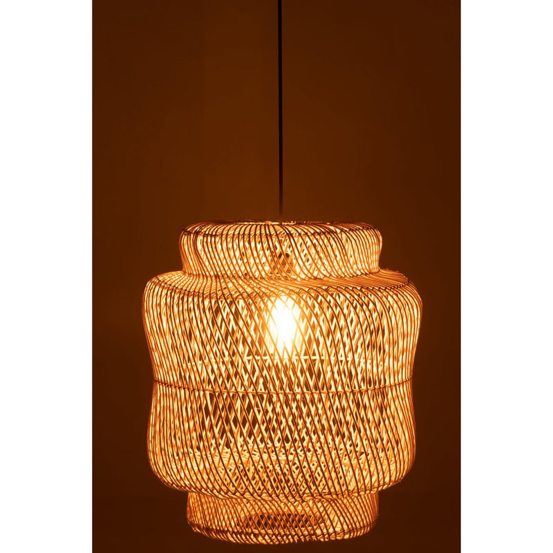 J-Line rattan lampshade - rattan - natural