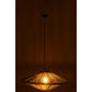 J-Line Hanglamp Ovni Ijzer/Jute Groen Medium