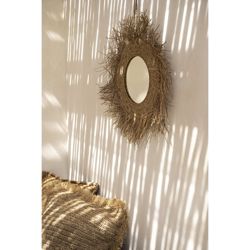 The Rattan Mirror - M