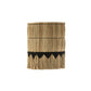 J-Line Rattan Lampshade Motif Grass Natural/Black Large