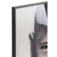 J-Line Wanddeco Jongen Glas/Aluminium Mix