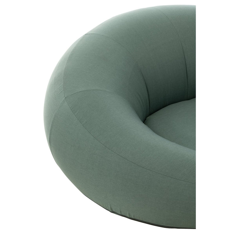 J-Line matras Donut - polyethyleen - groen