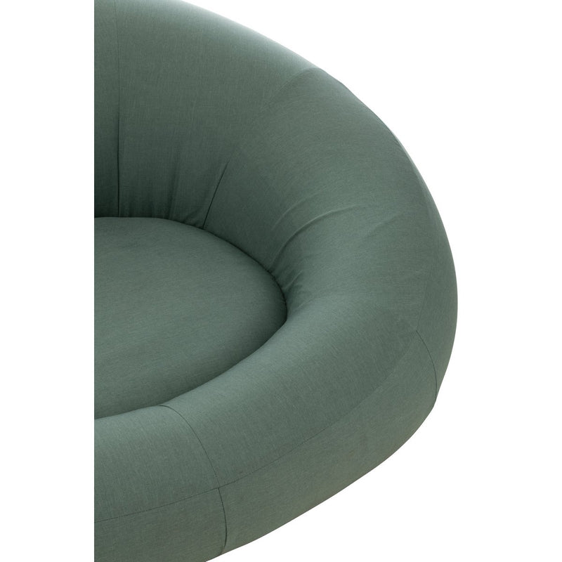 J-Line matras Donut - polyethyleen - groen