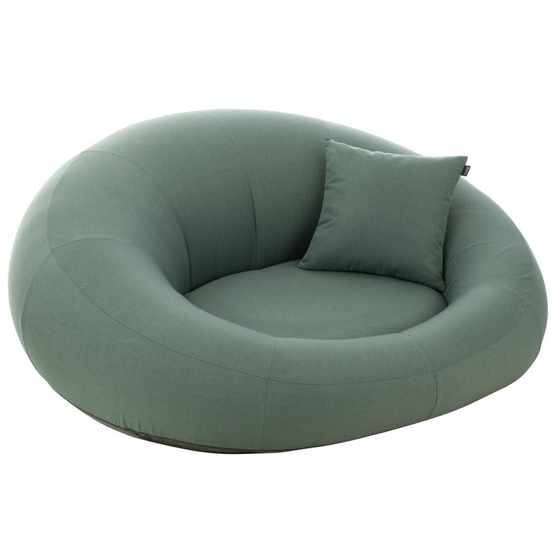 J-Line matras Donut - polyethyleen - groen