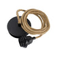 Electric Cable Lamp Cord - Natural- Hippie Monkey