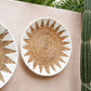 The Bamboo Star Plate - White - L - Hippie Monkey