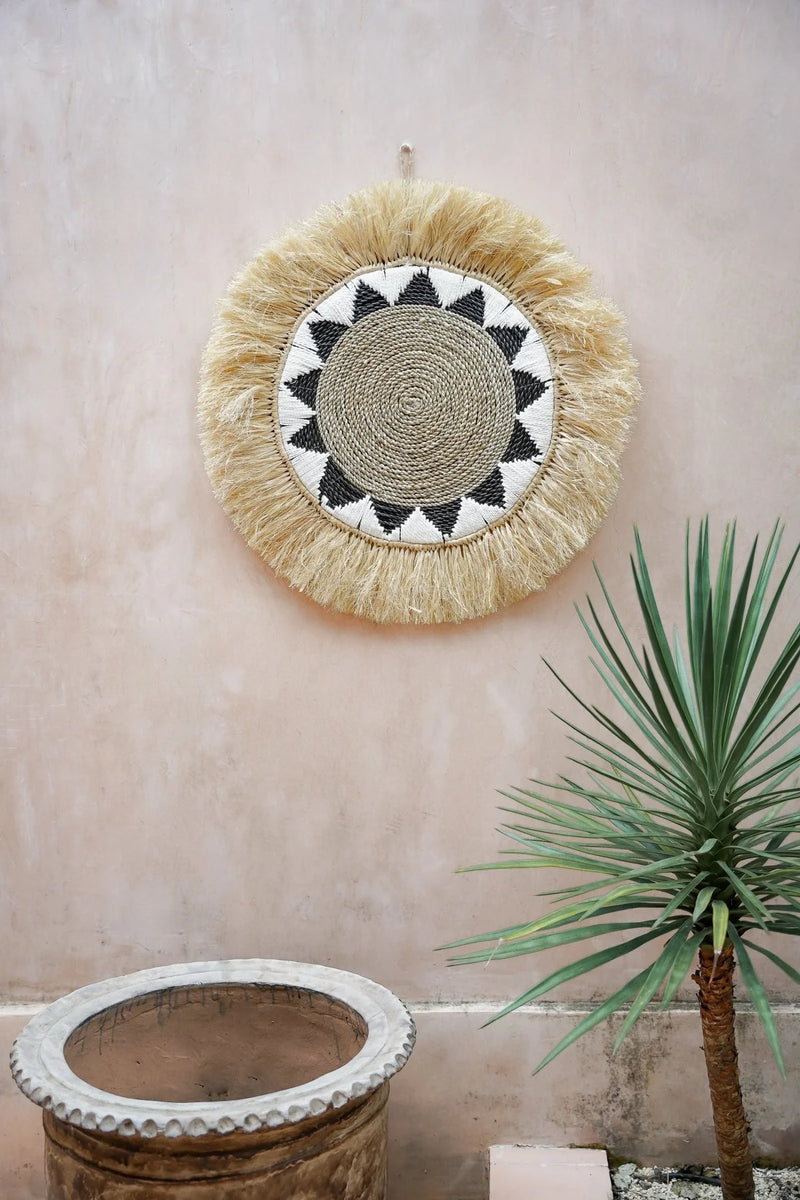 The Gili Hitam - Wanddecoratie - Zwart - Hippie Monkey