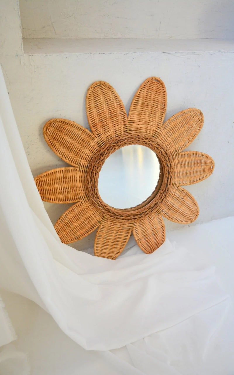 The Flower Mirror - Bloemspiegel - Kinderkamer decoratie – Hippie Monkey