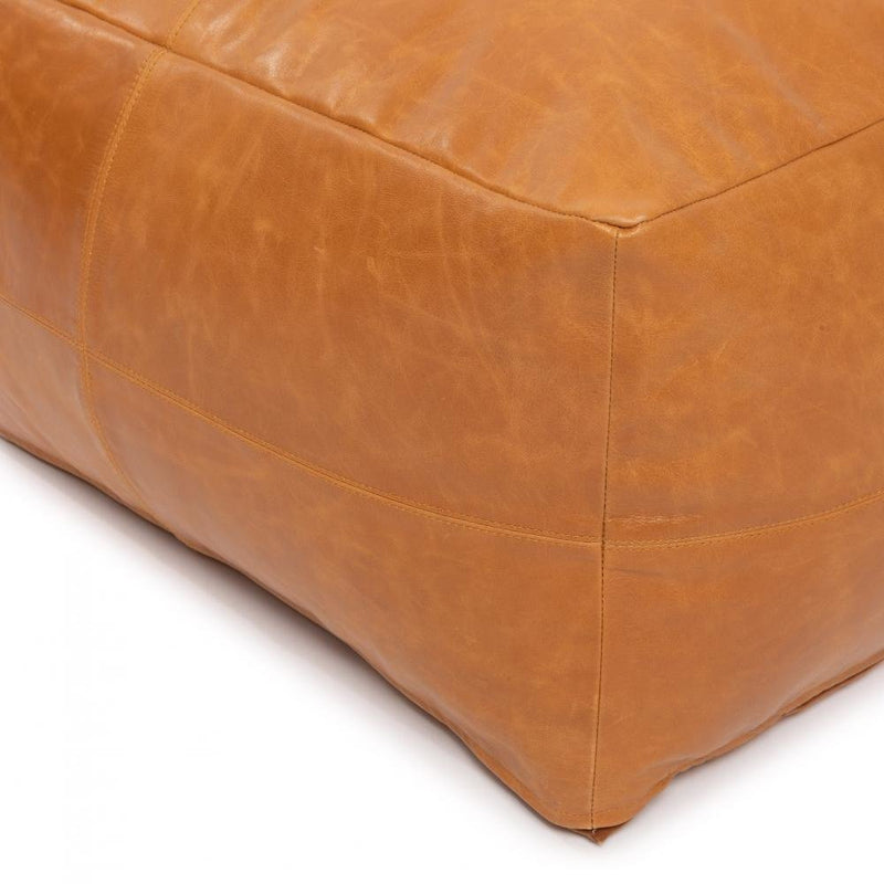 The Collector's Pouffe - Camel 