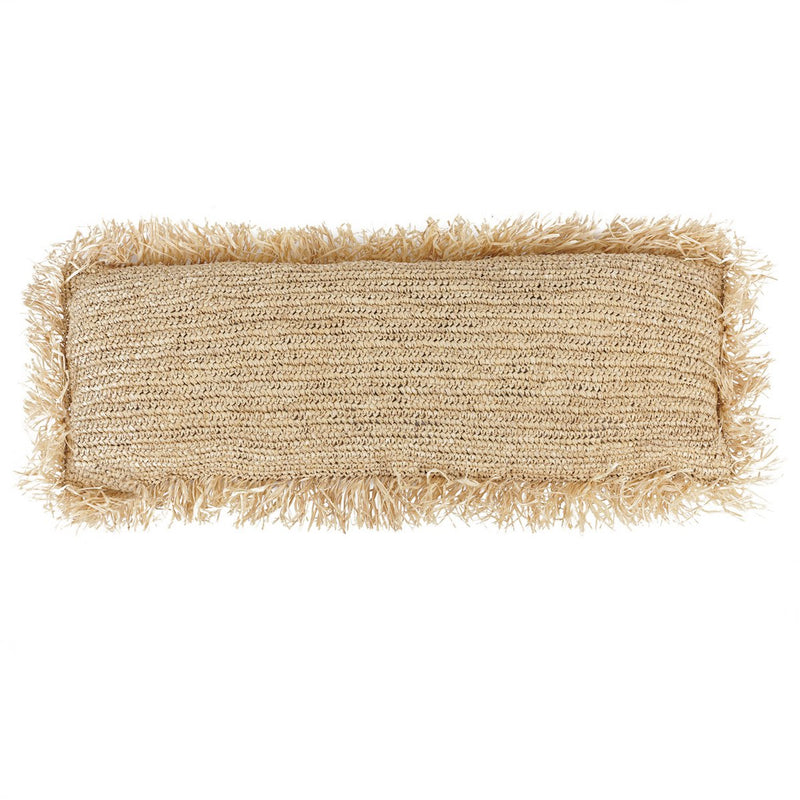 The Raffia Cushion - Natural - 35x100