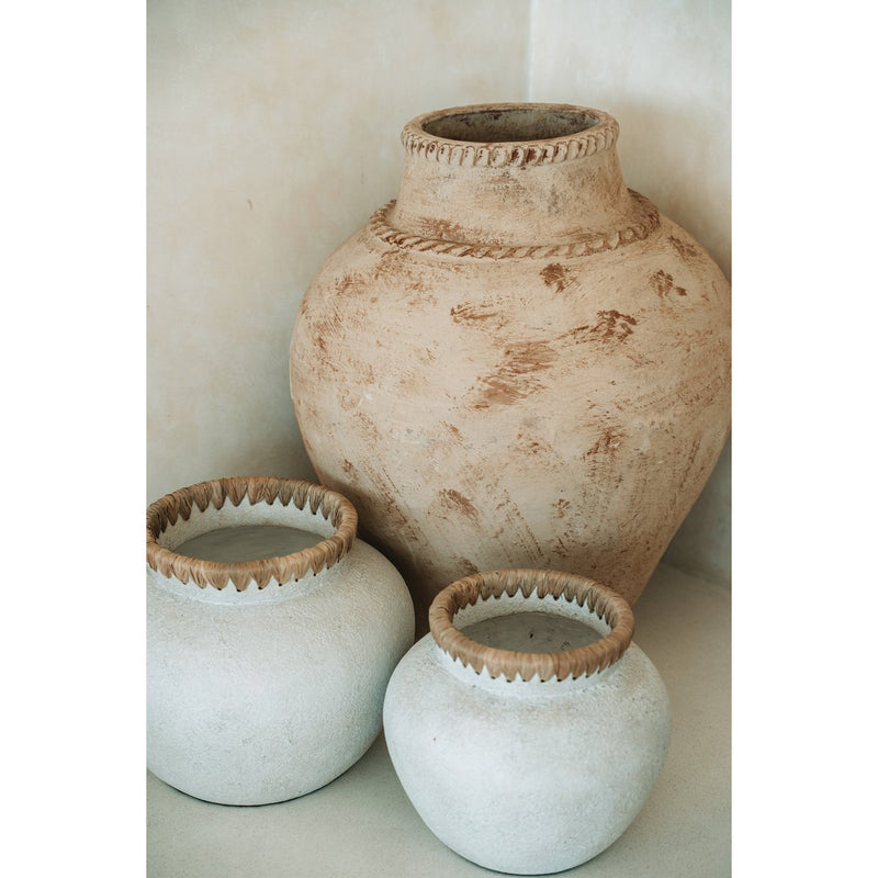 The Styly Vase - Concrete Natural - L 