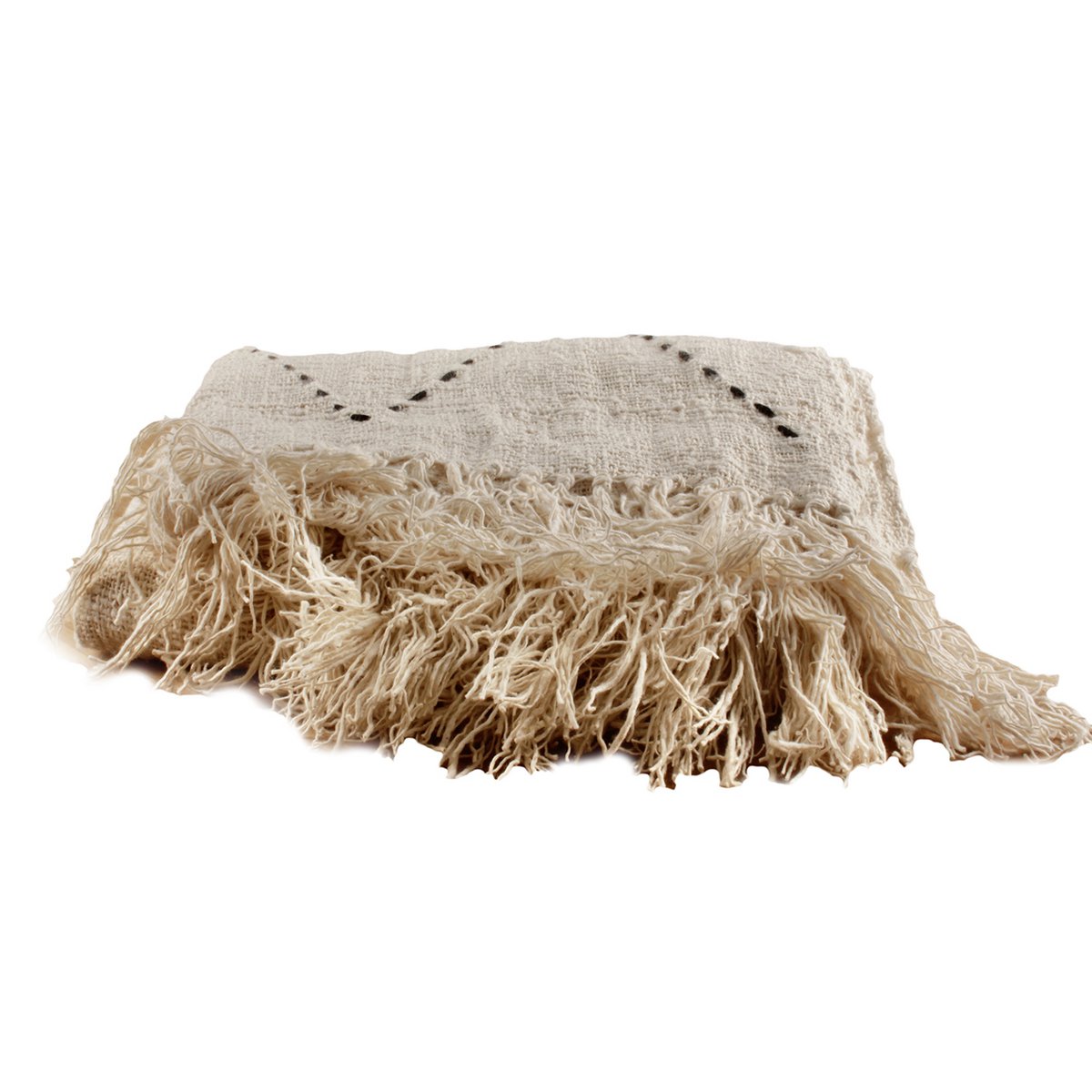 Thin linen fringe blanket 200*140