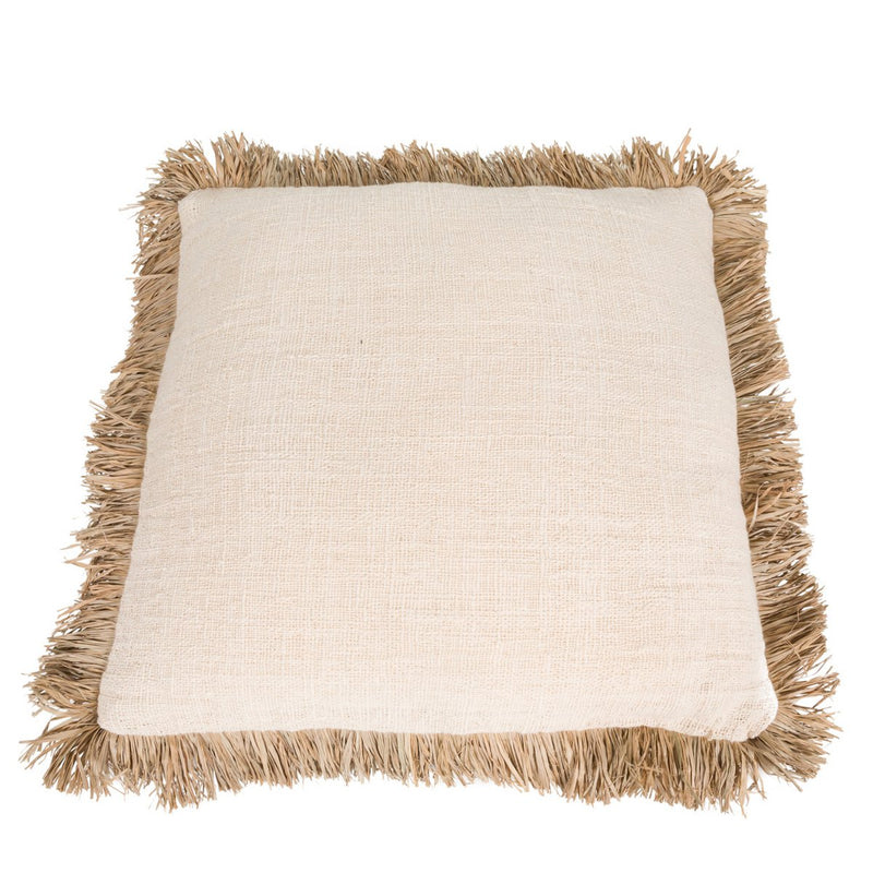 The Saint Tropez Cushion Cover - Natural White - L