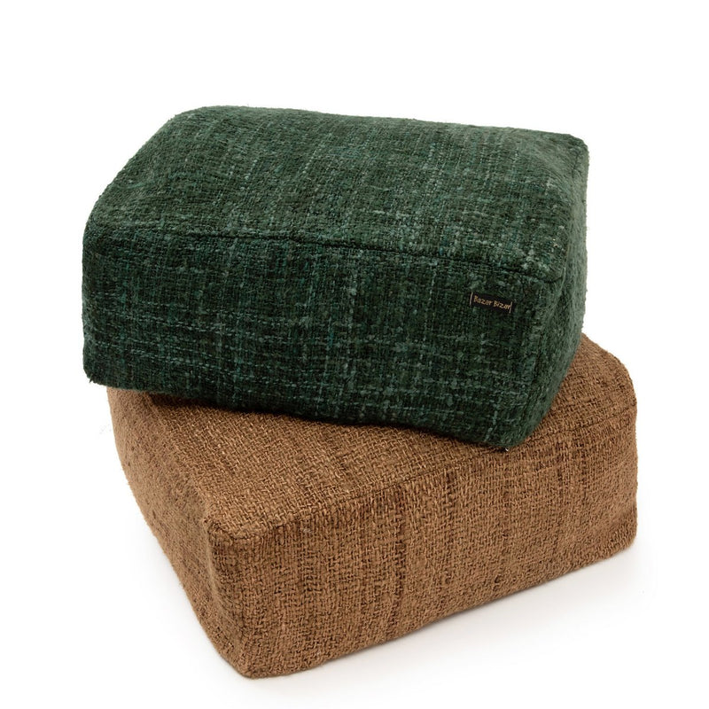 The Oh My Gee Pouf - Forest Green 