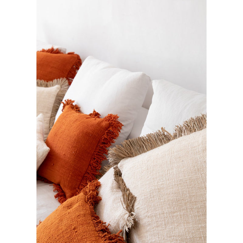 The Saint Tropez Cushion Cover - Natural White - L