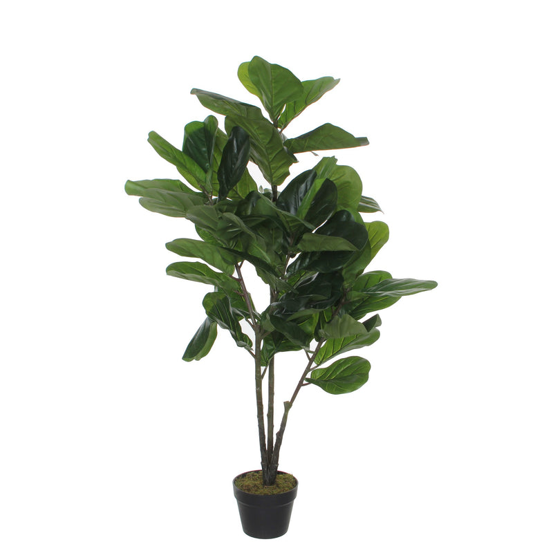 Ficus Lyrata Artificial Plant - H120 x Ø60 cm - Green