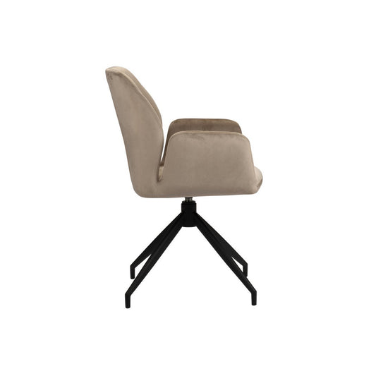 Storm Swivel Chair Sand White