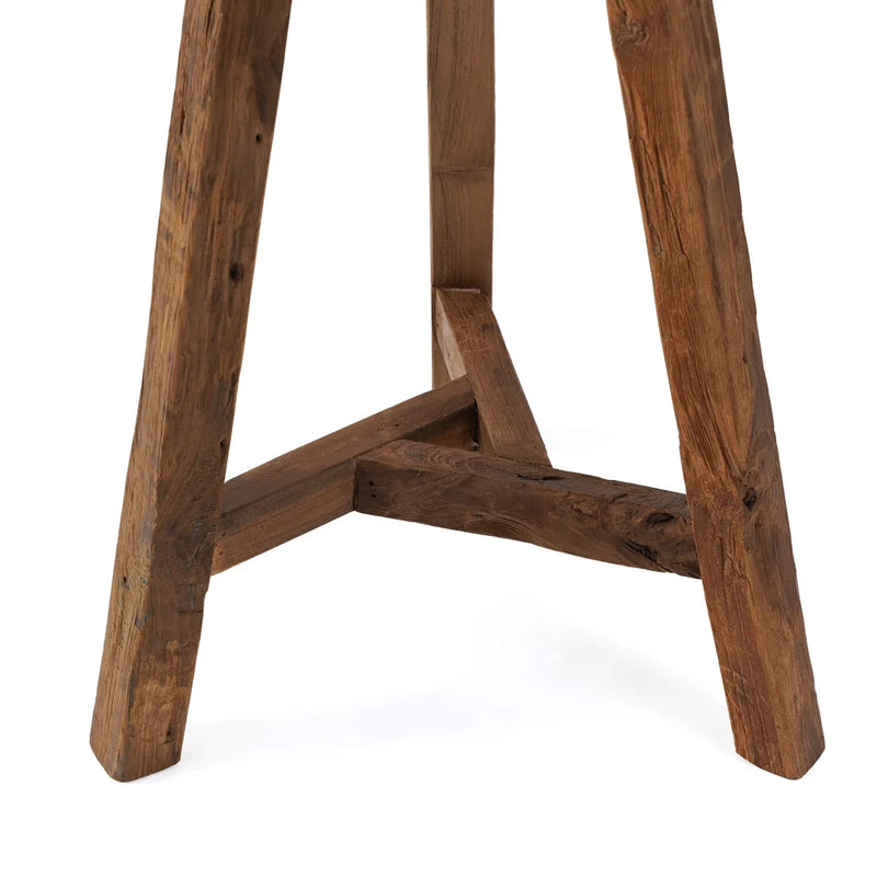 The Kabuki Bar Stool - Natural - Low 