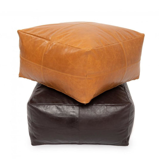 The Collector's Pouffe - Camel 