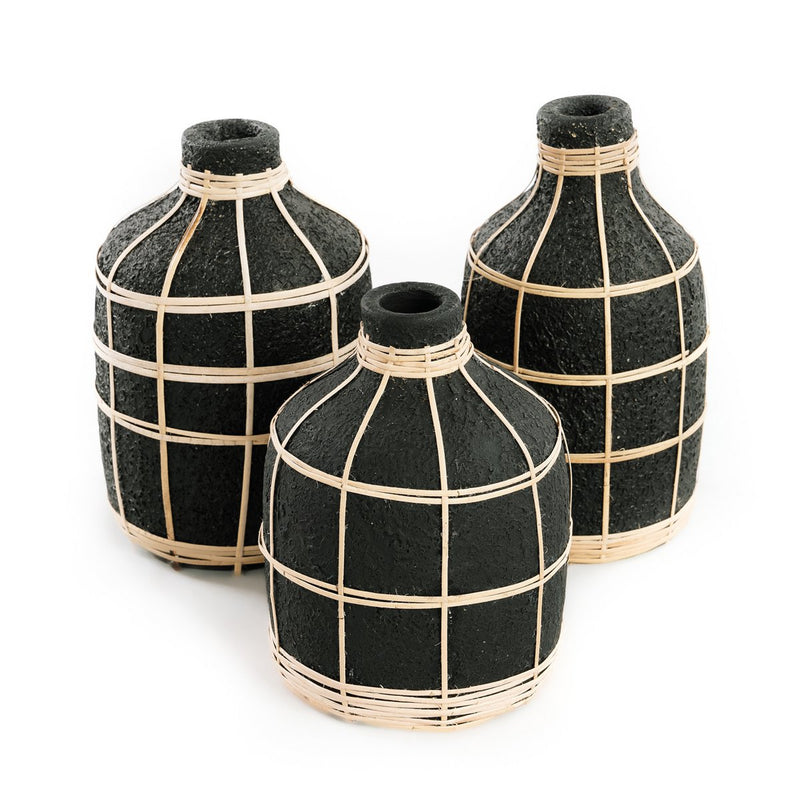 The Whoopy Vase - Black Natural - M 