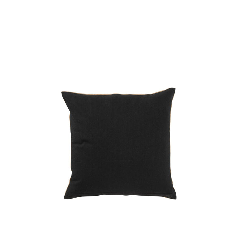 J-Line Cushion Elephant Textile Natural/Black Small