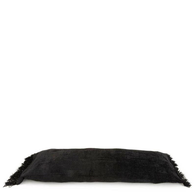 The Oh My Gee Cushion Cover - Black Velvet - 35x100 