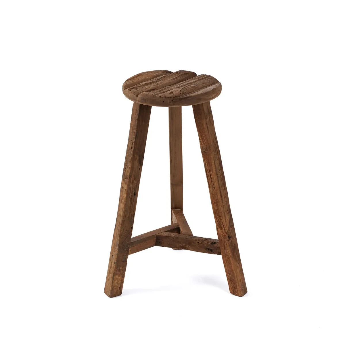 The Kabuki Bar Stool - Natural - Low 