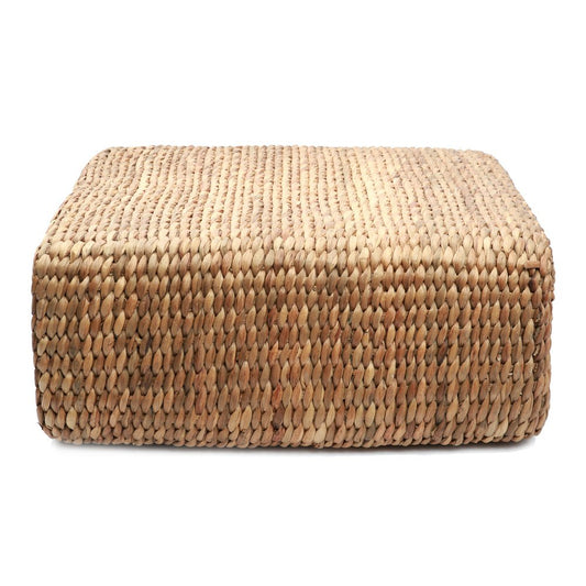 The Hyacinth Pouf Square - Natural - 60 