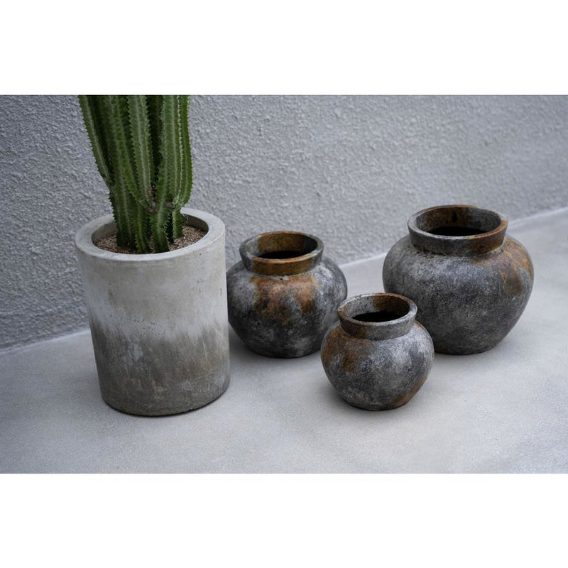 The Funky Vase - Antique gray - S