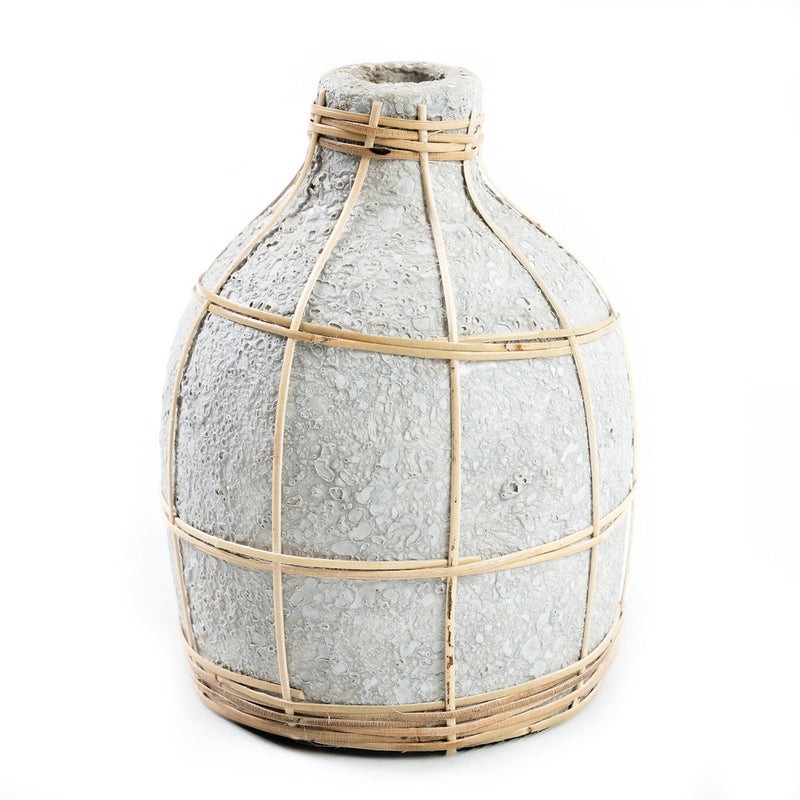 Die Whoopy Vase - Beton Natur - S 