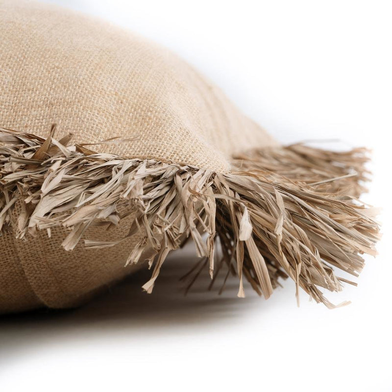 The Jute Bonita Cushion Cover - Natural - 60x60 