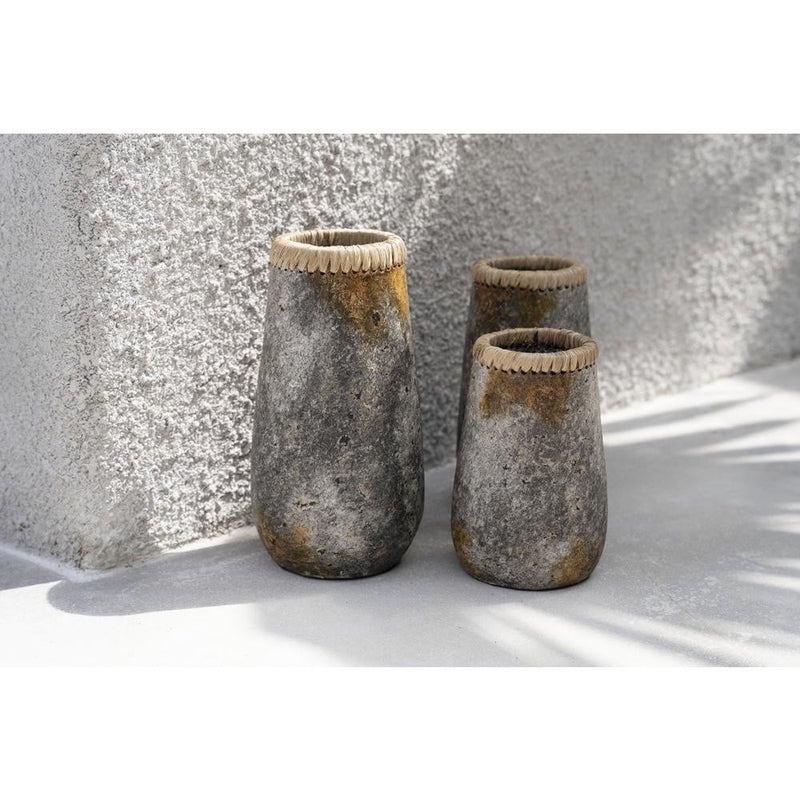 The Sneaky Vase - Antique gray - M