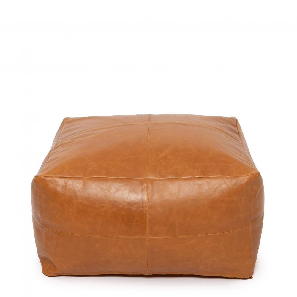 The Collector's Pouffe - Camel 