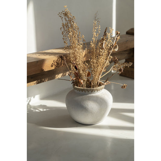 Die Styly Vase - Beton Natur - M 