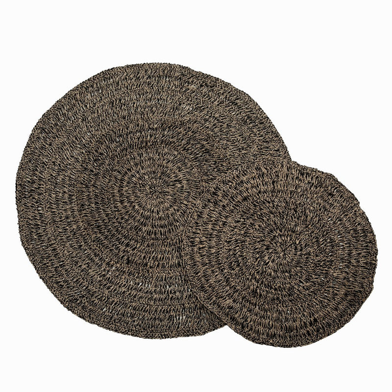 The Seagrass Carpet - Natural Black - 150 