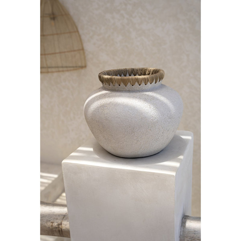 Die Styly Vase - Beton Natur - M 