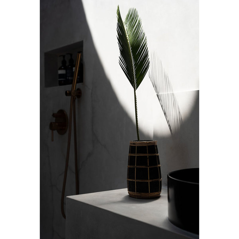 The Cutie Vase - Black Natural - S 