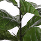 Ficus Lyrata Artificial Plant - H120 x Ø60 cm - Green