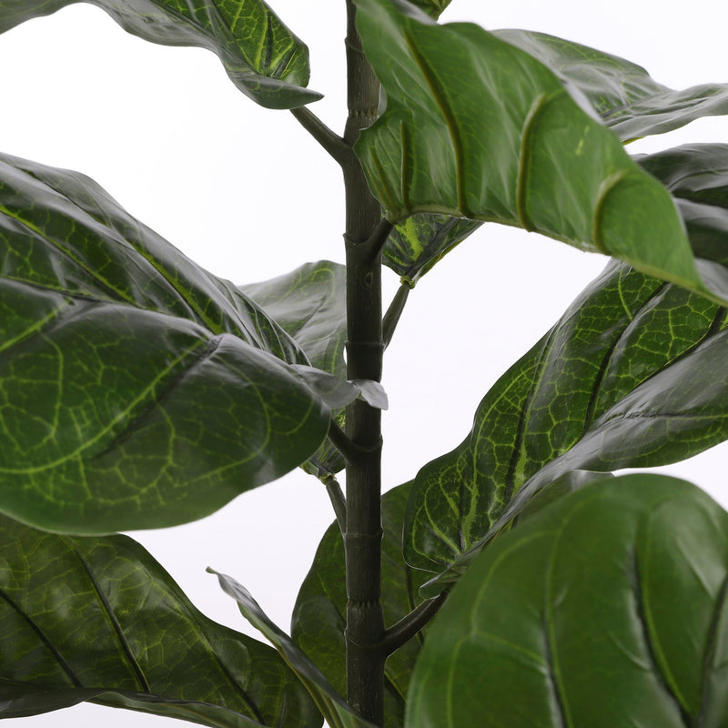 Ficus Lyrata Artificial Plant - H120 x Ø60 cm - Green