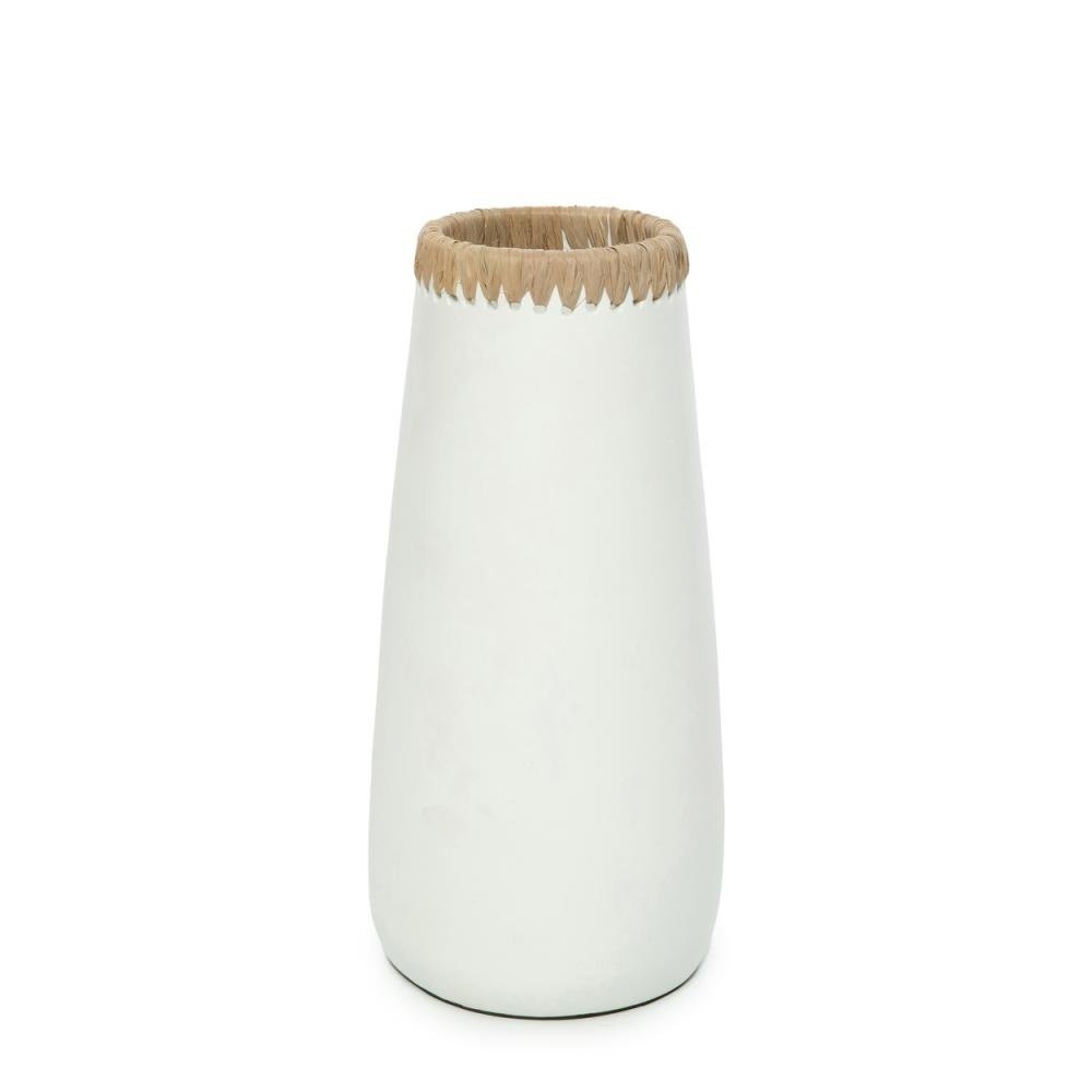 The Sneaky Vase - White Natural - L 