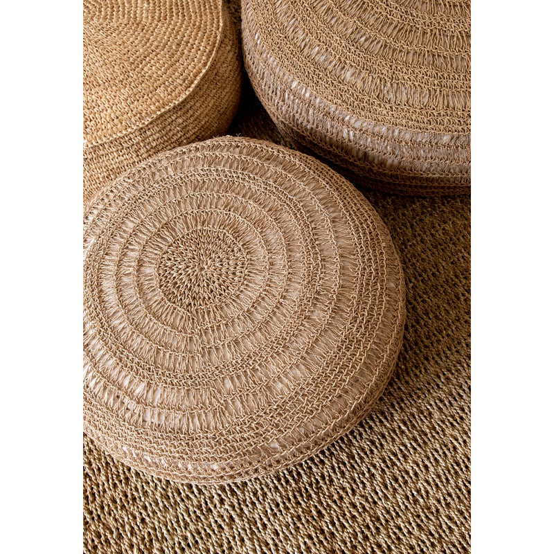 The Raffia fringed carpet - natural 180x240 