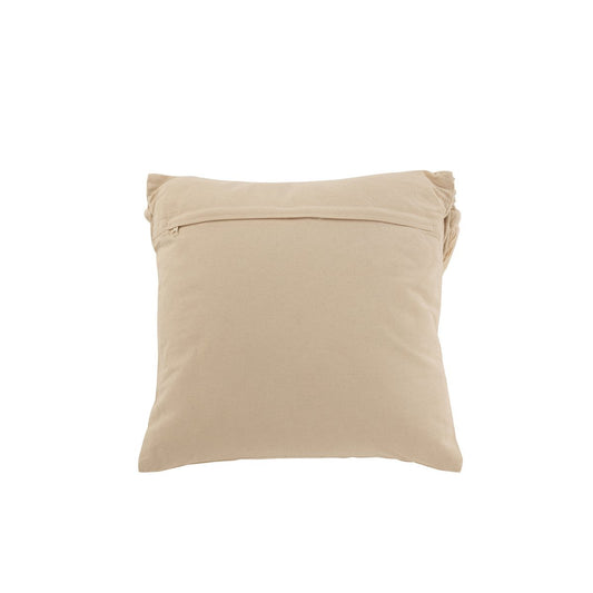 J-Line Kussen Cosy Katoen Beige Small