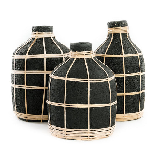 The Whoopy Vase - Black Natural - M 