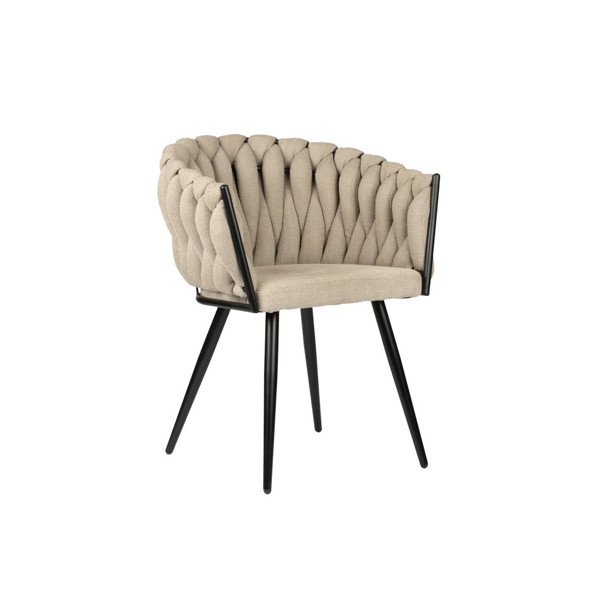 Wave chair beige (Set of 2)