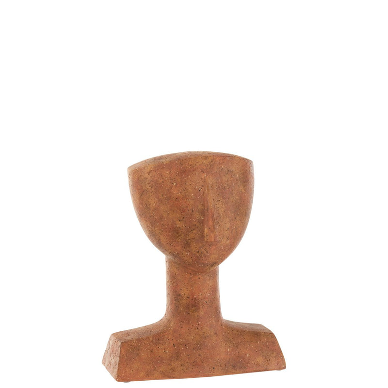 J-Line Figuur Lea Poly Terracotta